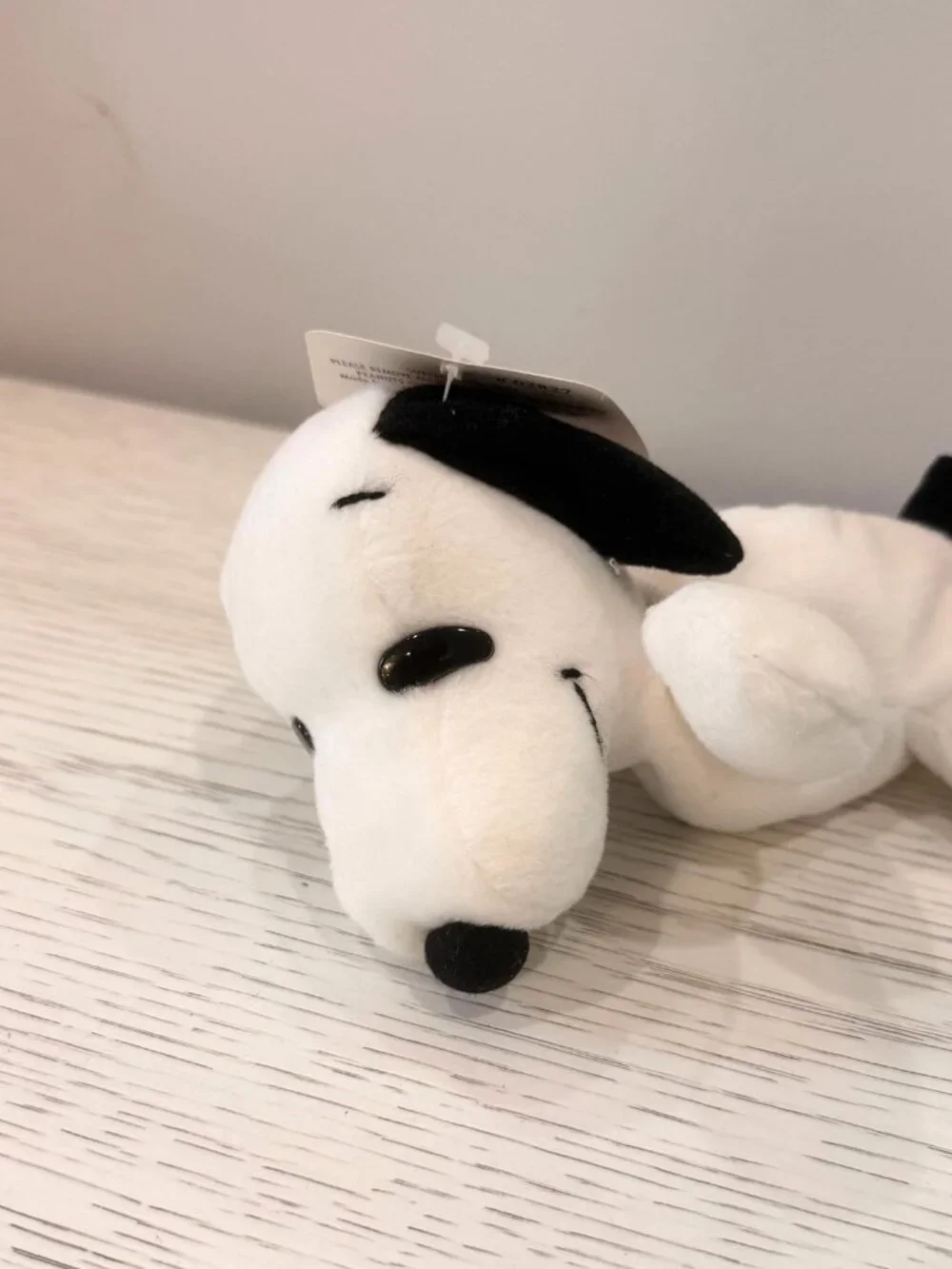 Vintage Snoopy & Friends Peanuts Bean Bag Stuffy 6.5” Plush Toy Stuffed Animal